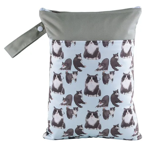 Cartoon Storage Hanging Bag Travel Dry Wet Separation STDW64 25cm*35cm (double zipper)