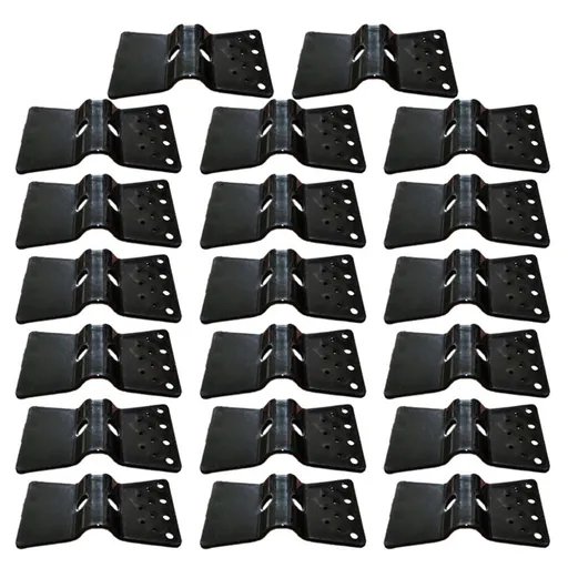 20pcs Heavy Duty Shade Cloth Clips, Black Plastic Lock for Sun Shade Fabric, Garden, Greenhouse, Patio, Plant Netting Cover
