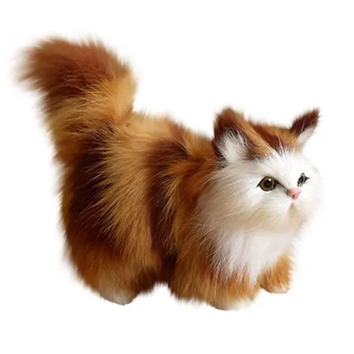 Simulation Cat Toys Plush Toys Simulation Animal Models 's Gifts Plushies Anime Stuffed Animals Aesthetic Ugly Dolls Toys Figure Toys for Girls Pillows Aesthetic Winter Soft Warm