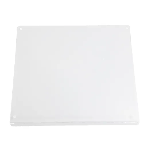 Acrylic Cutting Board Non Slip Clear Cutting Board with Counter Lip for Kitchen Counter 45x35x3CM