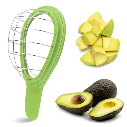 Avocado Cutter Tool Unique Kitchen - Avocado Slicer Cuber Vegetable Slicer and Chopper Fruit Cutter kitchen gadget - Avocado Knife