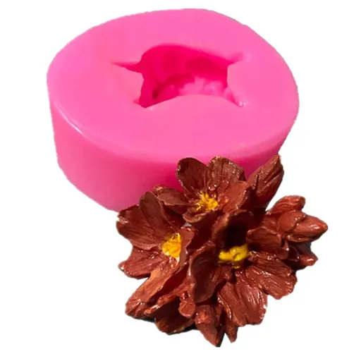 Plum Bossom Flower Silicone Soap Mold Candle Mold Chocolate Candy Cake Decorating Mould Resin Clay Baking Pastry Tools