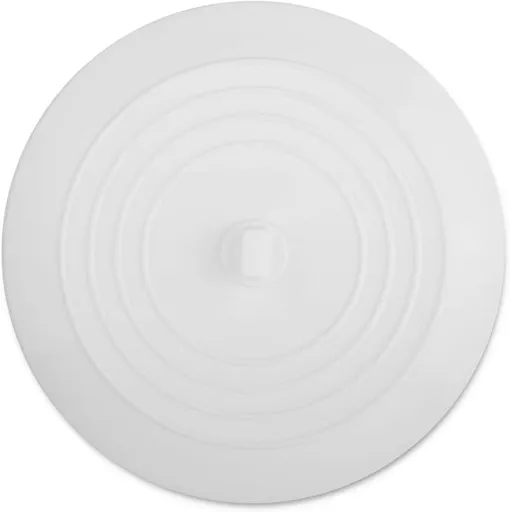 Silicone Bathtub Drain Stopper, 6 Inches Large Tub Stopper, Flat Suction Drain Cover, Bath Tub Drain Hair Stopper Drain Plug