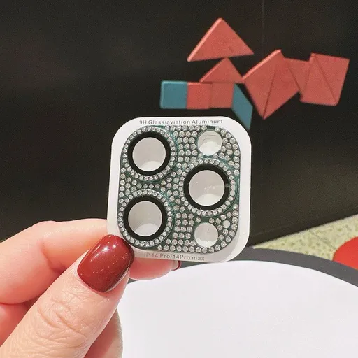 Yixi Camera Lens Protector for iPhone 17Pro 18Promax [integrated all-inclusive diamond lens film] green iPhone 18PROMAX
