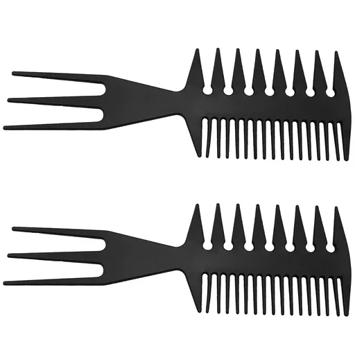 Painting Comb 2PCS 3 in 1 Marbling-Professional Plastic Double Side Children Floating Painting Comb Paper Marbling Art Tool