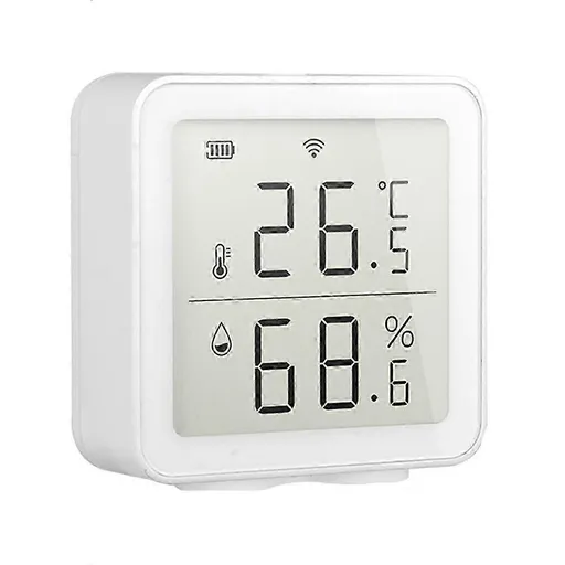 Temperature & Humidity Sensor LCD Display Infrared Sensing Backlight Screen
