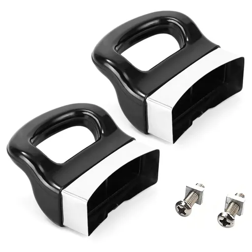 2 Pcs Replacement Handles for Pots and Pans, Detachable 1 Hole Short Side Cookware Handles