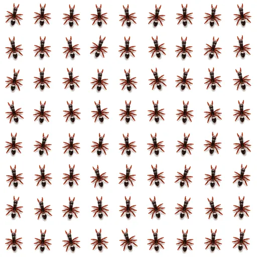 72x MINI FAKE ANTS Trick Halloween Scary Creepy Joke Prank Small Gag Toy Bug