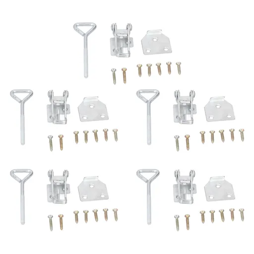 5 Set Beehive Lock Fasteners Adjustable Bee Box Locked Buckle Beehive Bottom Connector Beekeeping Supplies