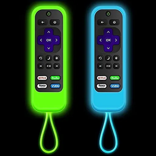 [2 Pack] silicone remotes cover case Compatible with