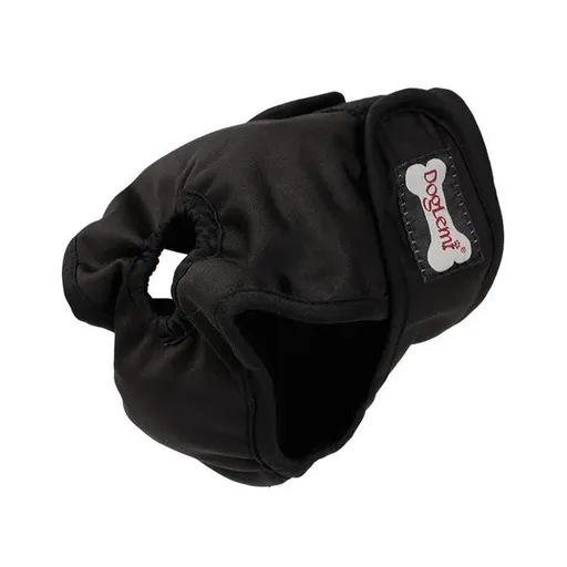 Female Dog Puppy Nappy Diapers Wrap Band Sanitary Pants Underpants XS-XL Black - XS