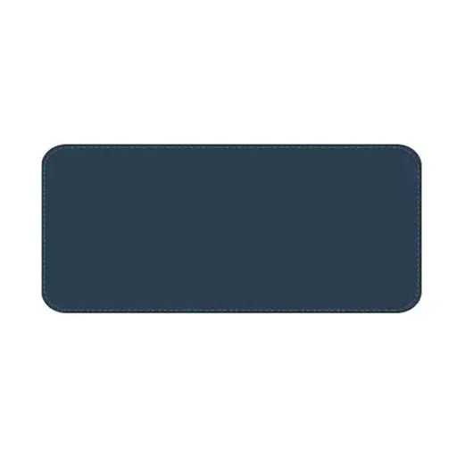 60*30Cm Leather Mouse Pad Gaming Waterproof Mousepad Desk Mat Anti-Slip Rubber - Dark Blue