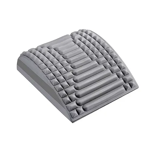 Ergonomic Neck and Back Support Stretcher for Relaxation and Posture - Grey