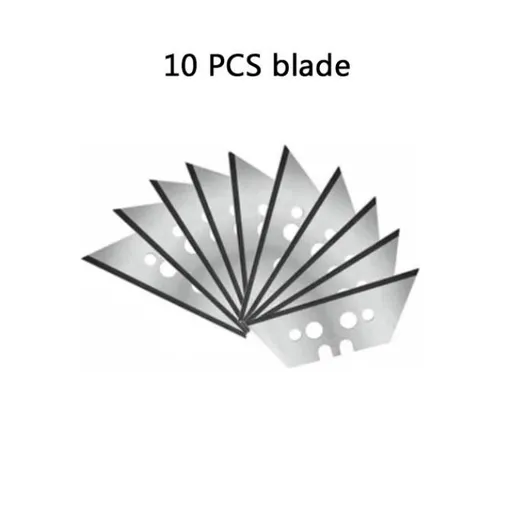 Multifunctional Gypsum Board Cutter with Measuring Tape and Marking Pencil, Gun-Style Handheld Tool for Cutting Drywall, Foam Board, KT Board and Cardboard in Renovation and DIY Craft Projects (10 Blades)