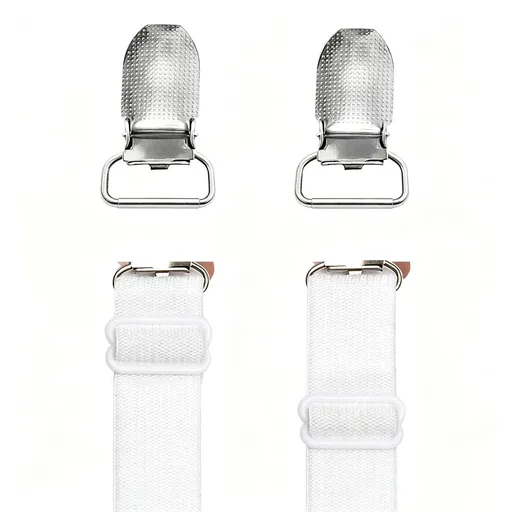 Ironing Board Fasteners Adjustable Elastic Clips Mini Suspenders for Cover Secure Fit