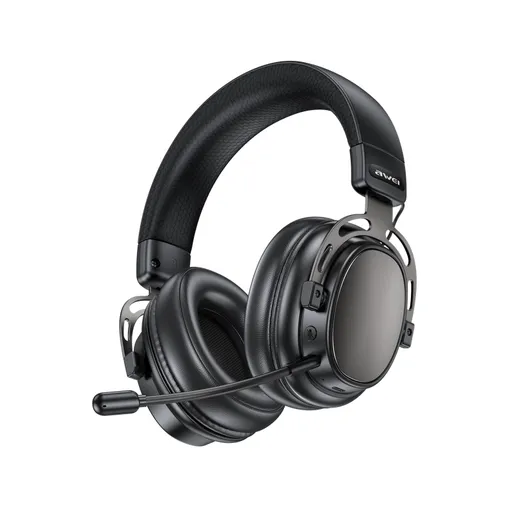 AWEI AT36 Tri‑Mode Wireless Gaming Headset, Low‑Latency 2.4G Bluetooth，black