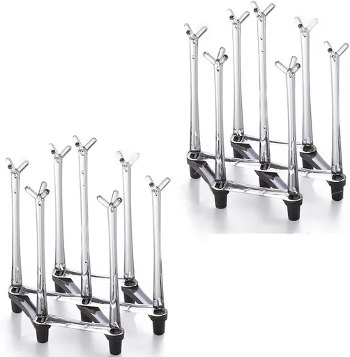 2 Piece Extendable Cup Drying Rack Tree Branch Design