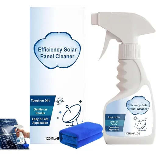 Solar Panel Cleaner Spray – High-Efficiency, Streak-Free, Advanced Solar Panel Cleaning Spray