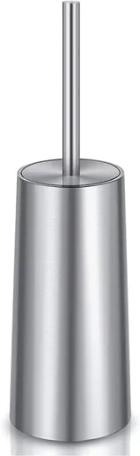 Toilet Brush and Holder, Toilet Brush 304 Stainless Steel, Toilet Bowl Brush for Bathroom Toilet-Ergonomic, Elegant,Durable