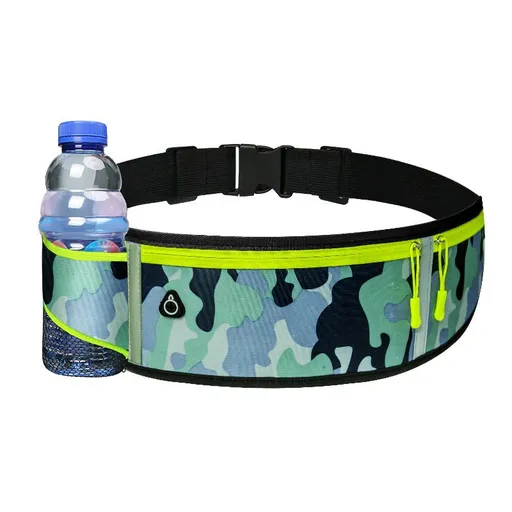 Waterproof Running Waist Bag, Unisex, Can Hold Cell Phone Water Bottle, Flip Belt Running Accessory