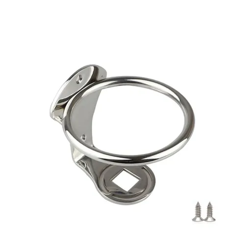 Yacht RV RV RV modification accessories Mirror polished tea cup holder Stainless steel cup holder Cup holder Beverage holder