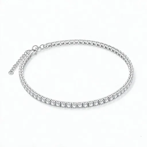 Tennis Necklace Plated Rhinestone Butterfly Choker Necklaces for women Zirconia Cut Faux Diamond chain