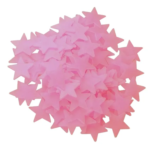 Hod Health & Home Glow In The Dark Stars - Red
