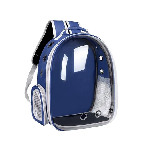Cat Backpack Carrier with Transparent Space Capsule, Pet Bubble Carrying Bag for Small Medium Kitty & Puppy, Backpack Airline Approved, Breathable Pet Travel Bag for Hiking Walking Camping
