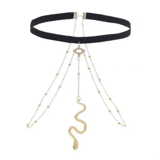 Thigh Chain Leg Chain Body Chain Jewelry for Women Outfits for Women Leg Harness Summer Cool Big Snake Body Jewelry Beach Thigh