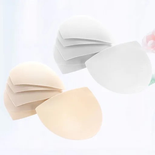 Bra Inserts Pads Soft Lightweight Sponge for Comfort and Support, Assorted Colors, Small Size