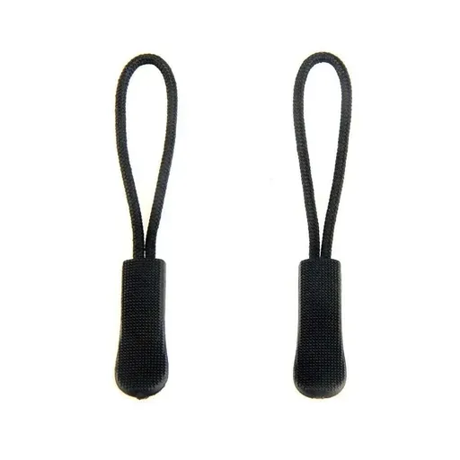 50-pack Black Replacement Zippers for Clothing, 6 inches