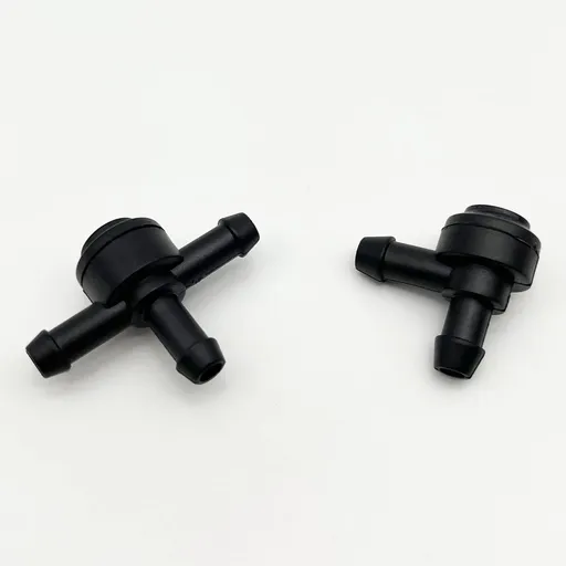 2pc Washer Delivery Valve for Piece Windshield Washer Check Valve Connector Way Check Windshield Washer