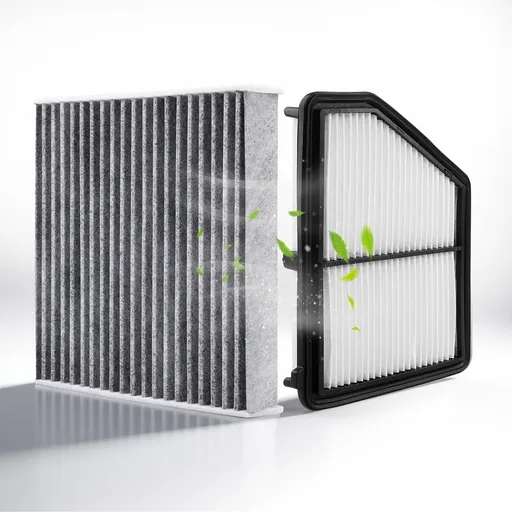 Engine & Cabin Air Filter for Honda Civic 2016-2026 2.0L, HR-V 2023-2026 HRV 2.0L (Not Fit Civic Hatchback) Air filter for Car Replacement CF11182 CA12051 Automotive Accessories- 2 Pack
