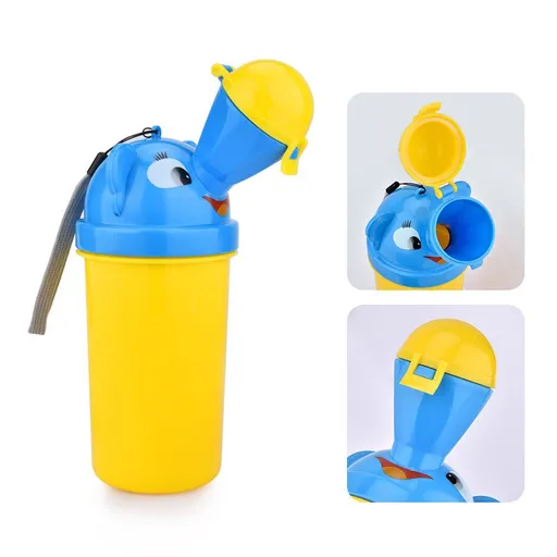 Portable Baby Child Potty Urinal Emergency Toilet for Camping Car Travel and Kid Potty Pee Training (boy)