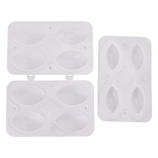 Meatball Making Mold ABS Meatloaf Maker Press Tool Dishwasher Safe Meatball Maker for Kitchen DIY Four Grids