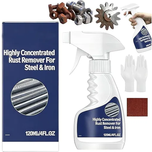 Zombie Rust Remover Spray, Heavy-Duty Metal Rust Remover Power that Restores and Protects, Highly Concentrated Rust Remover for Steel Copper Stainless Steel