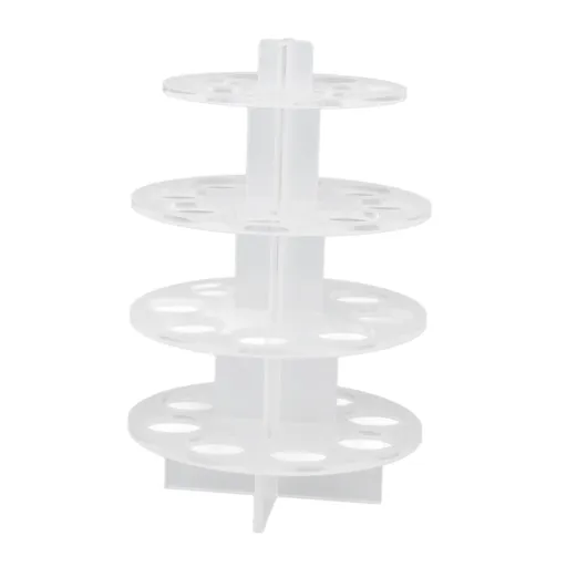 30 Holes Coffee Carousel Holder Coffee Pod Organizer Storage Rack Acrylic Modern Design for Home Office