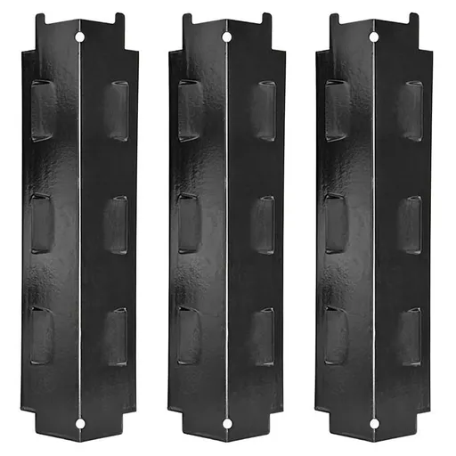 3-Pack Grill Heating Plates Black
