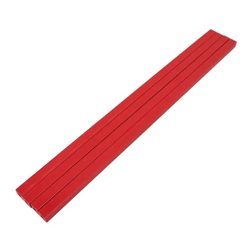 High Precision Red Plastic Cutting Stick for Paper Cutter Stable Material 4Pcs