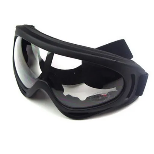 2 pcs ski goggles for children, UV protection and anti-fog lenses for children and teenagers, spherical lens snowboard Clear