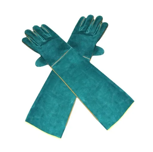 23.6 Inch Bite Proof Animal Handling Gloves, Welding Gloves Pets Anti Bite Scratch Protection Long Gloves Heat Resistant Bite