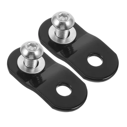 1 Pair Motorcycle Gas Tank Lift Rack Black Metal Bracket for Enhanced Balance and Style