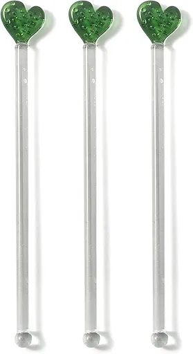 3 PCS Swizzle Sticks Eco-Friendly Cocktail Accessories Drink Stirrers Drink Stirrers Cocktail Mixing Spoons