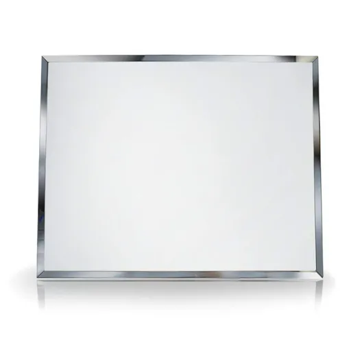 11.7x15.8 inch Small Rectangle Mirror for Bathroom Frameless Vanity Wall Mount Mirror for Home Decor