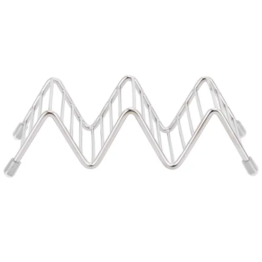 Taco Holder Innovative 304 Stainless Steel Pancake Stand Tray for Kitchen Restaurant2/3 Grid