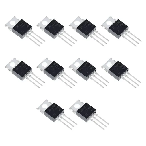 10Pcs 33Amp 100V IRF540N MOSFET Transistors N-Channel Power Transistors for Power Amplifiers High Pressure Resistant