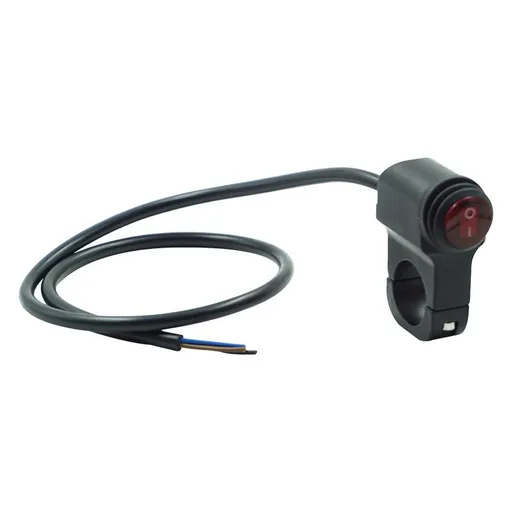 Motorcycle handlebars, waterproof aluminum alloy switches, modified accessories, universal spotlights, power-off faucets