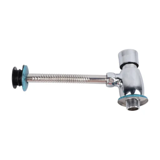 Urinal Flush Valve Push Button Rust Proof Brass Manual Toilet Flush Valve for Bathroom Public Place