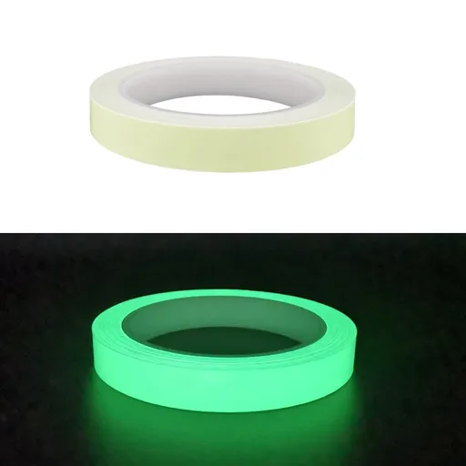 Glow in The Dark Tape, 9.8 Feet x 0.5 Inch, Waterproof Glow Tape Glow in The Dark, Luminous Tape, Fluorescent Tape
