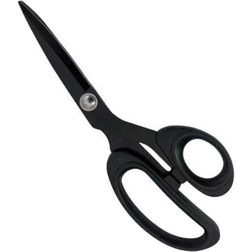 2 pack Left-Handed Scissors for Adults, 8 Inch Coating with high carbon steel Blade, for Dressmaking, Leather Professional Sewing Fabric, Crafting and Home General Use, Black